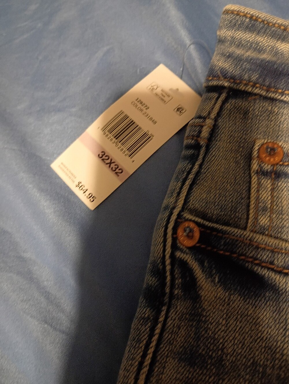BNWT Mens 32x32 Aeropostale Jeans - Picture 4 of 4